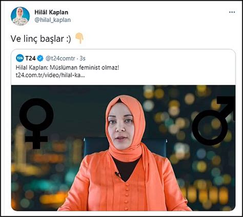 H­i­l­a­l­ ­K­a­p­l­a­n­,­ ­­M­ü­s­l­ü­m­a­n­ ­F­e­m­i­n­i­s­t­ ­O­l­m­a­z­­ ­S­ö­z­l­e­r­i­y­l­e­ ­G­ü­n­d­e­m­d­e­
